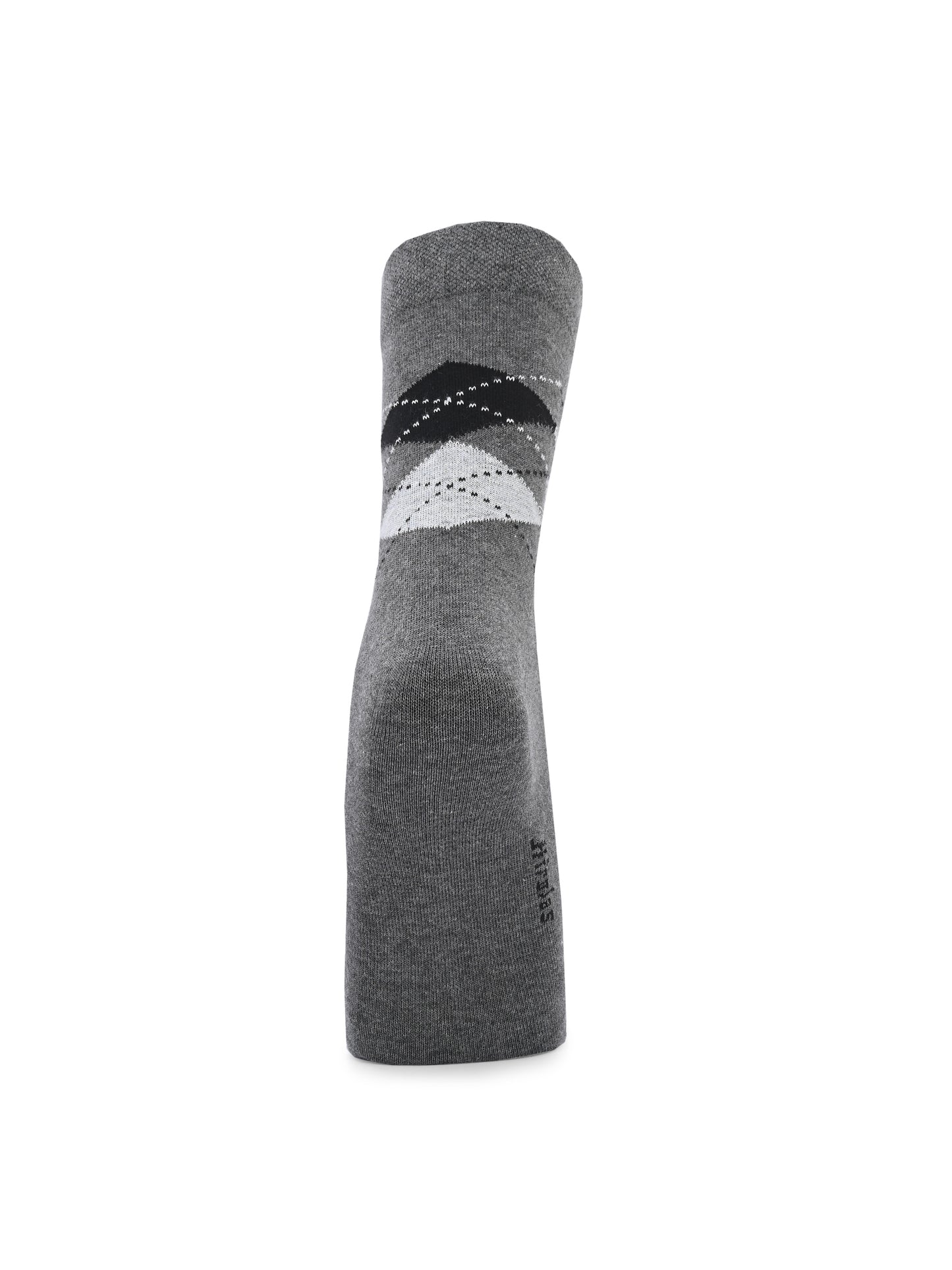 Hirolas Cotton Anti-Odour Breathable Antibacterial business Formal/office wear Crew full length Socks for Men (Free Size) | Made with 100% Combed Cotton and Spandex (Navy, Black, Grey) - Pack of 3 socks