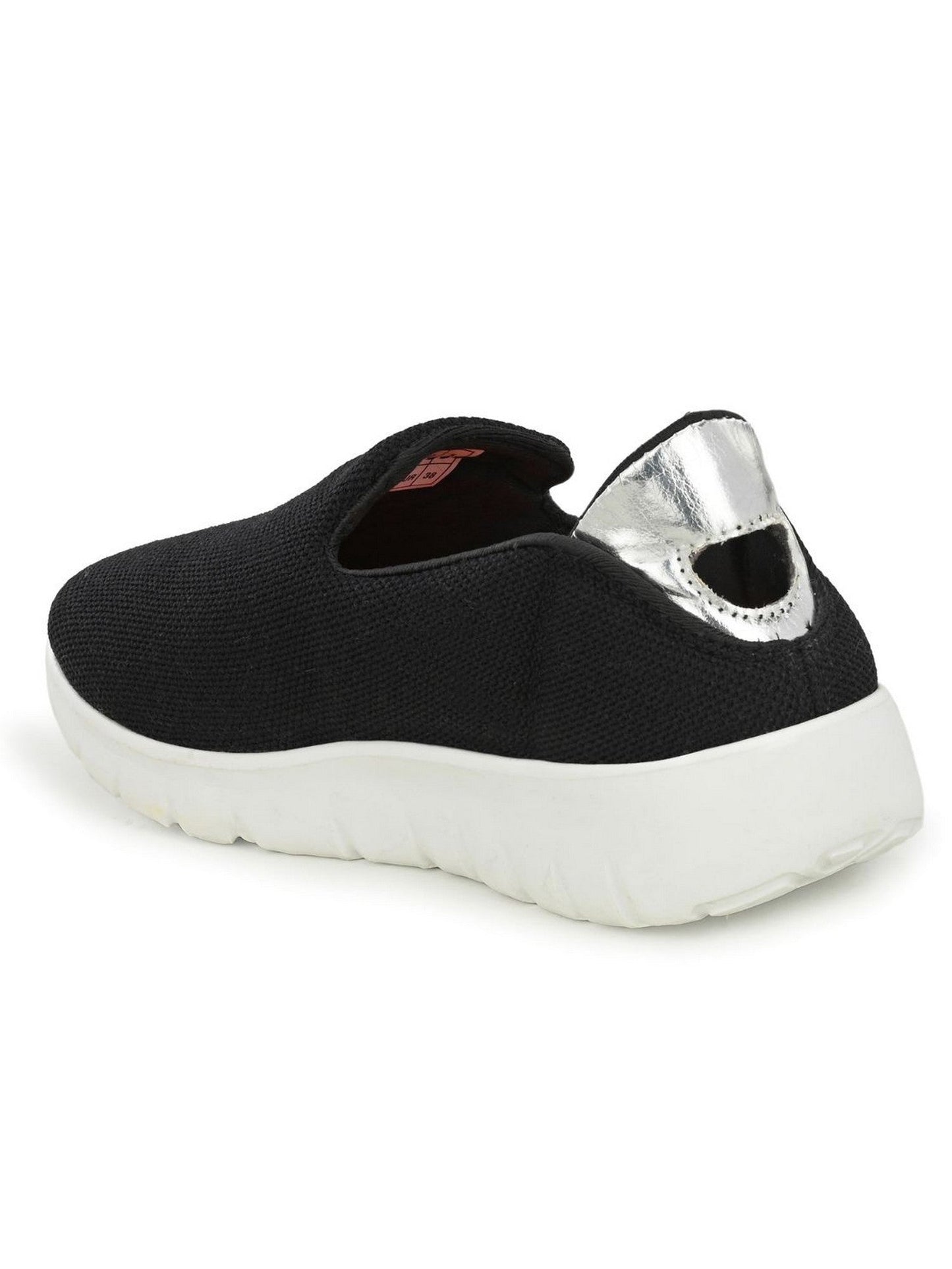 Hirolas® Women Black Mesh Fitness Slip-On Sports_Shoes (HRLWF14BLK)
