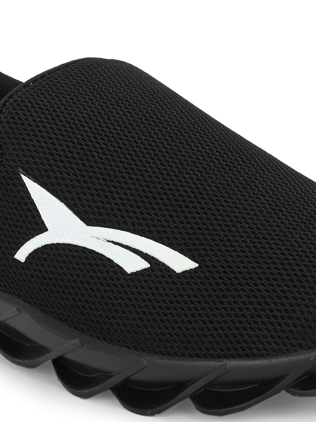 Hirolas® Women Black Comfort Slip-On Walking Sports_Shoes (HRLWF16BLK)