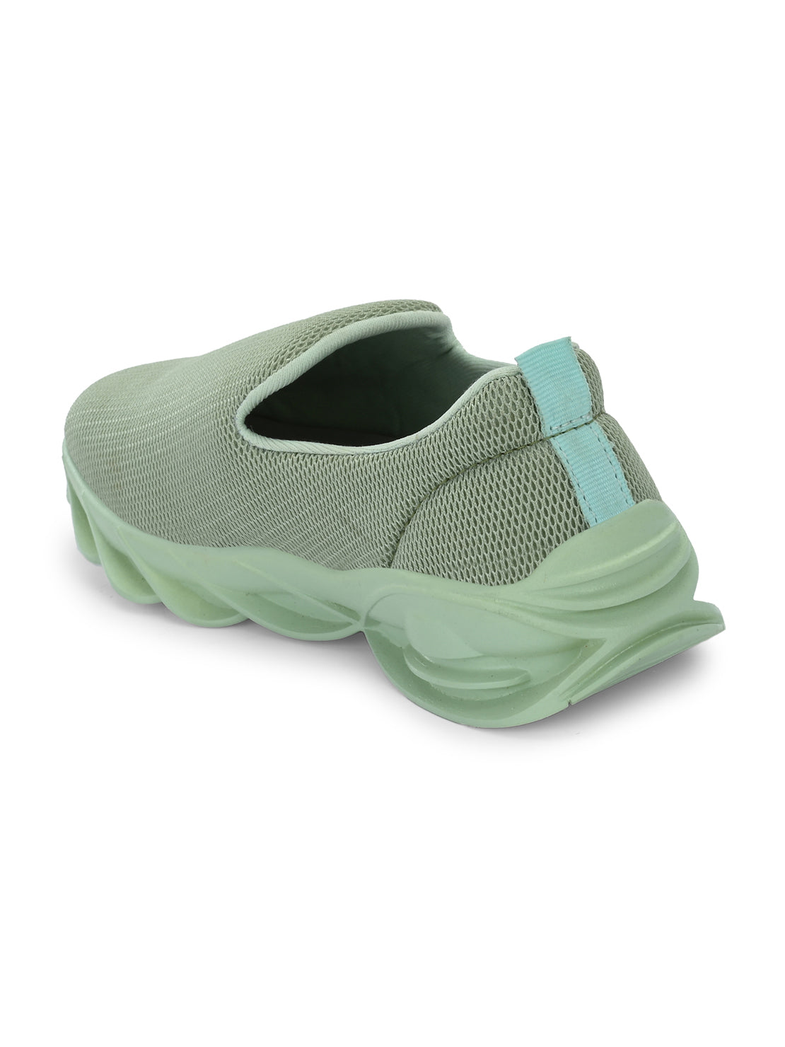Hirolas® Women Olive Comfort Slip-On Walking Sports_Shoes (HRLWF16GRN)