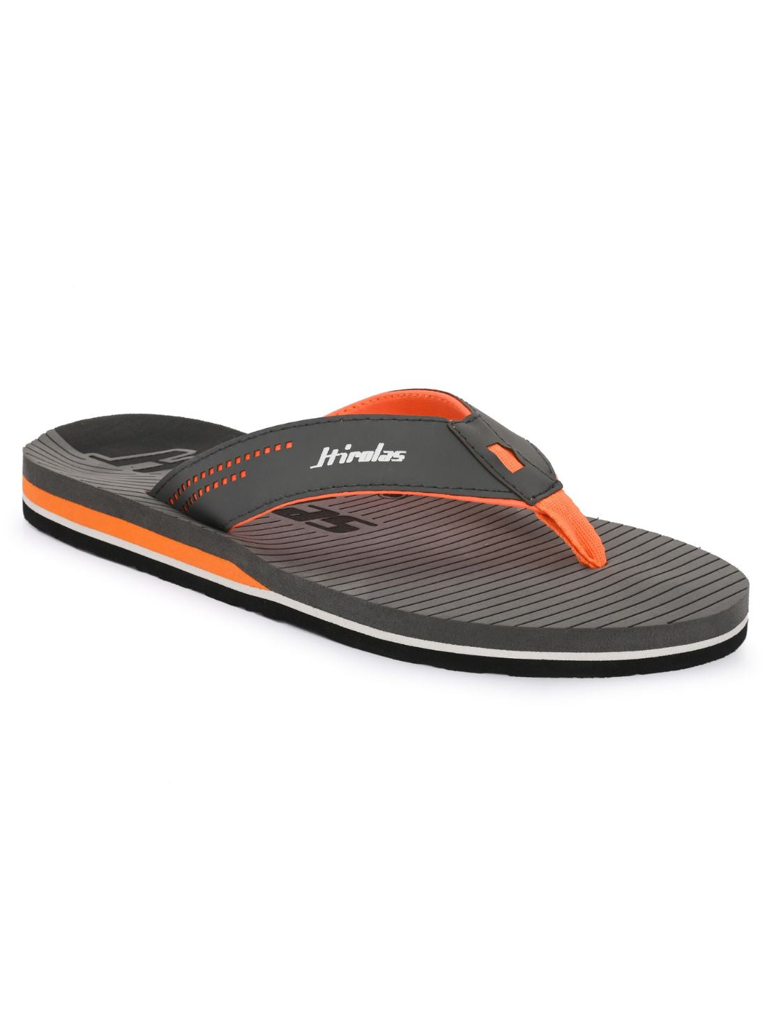 Hirolas® Men's | Comfortable Ligh-Weight Fashionable Flip-Flops HROFF35GRY