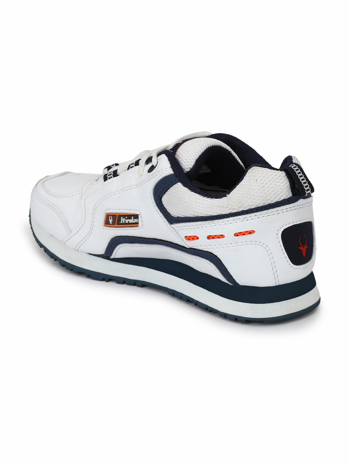 Hirolas® Men's White Multisports Lace Up Sneaker Sport Shoes (HRL1841W)