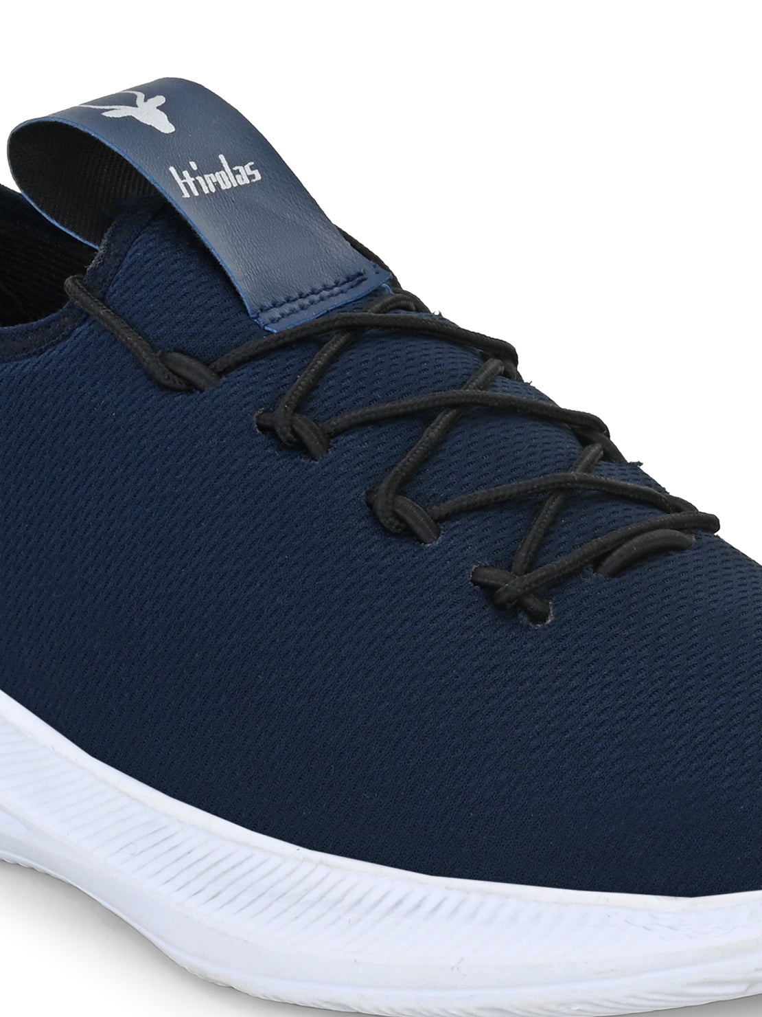 Hirolas® Men's Blue Lace Up Walking Sport Shoes (HRL1932BLU)