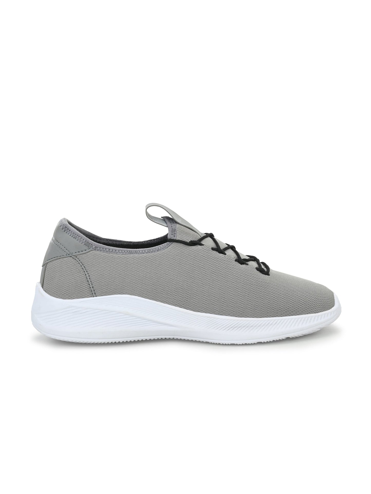 Hirolas® Men's Grey Lace Up Walking Sport Shoes (HRL1932GRY)