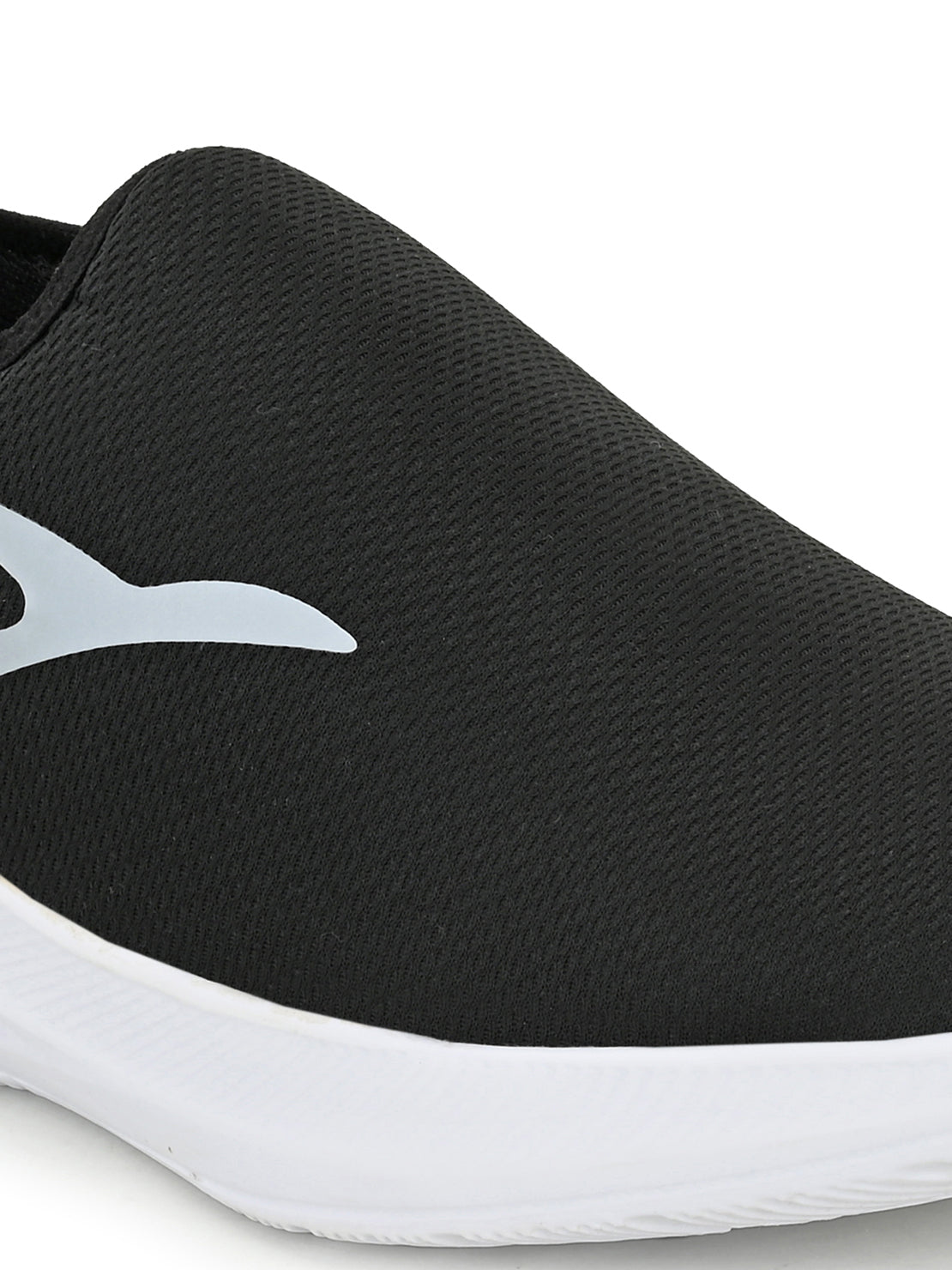 Hirolas® Men's Black Slip On Walking Sport Shoes (HRL1933BLK)