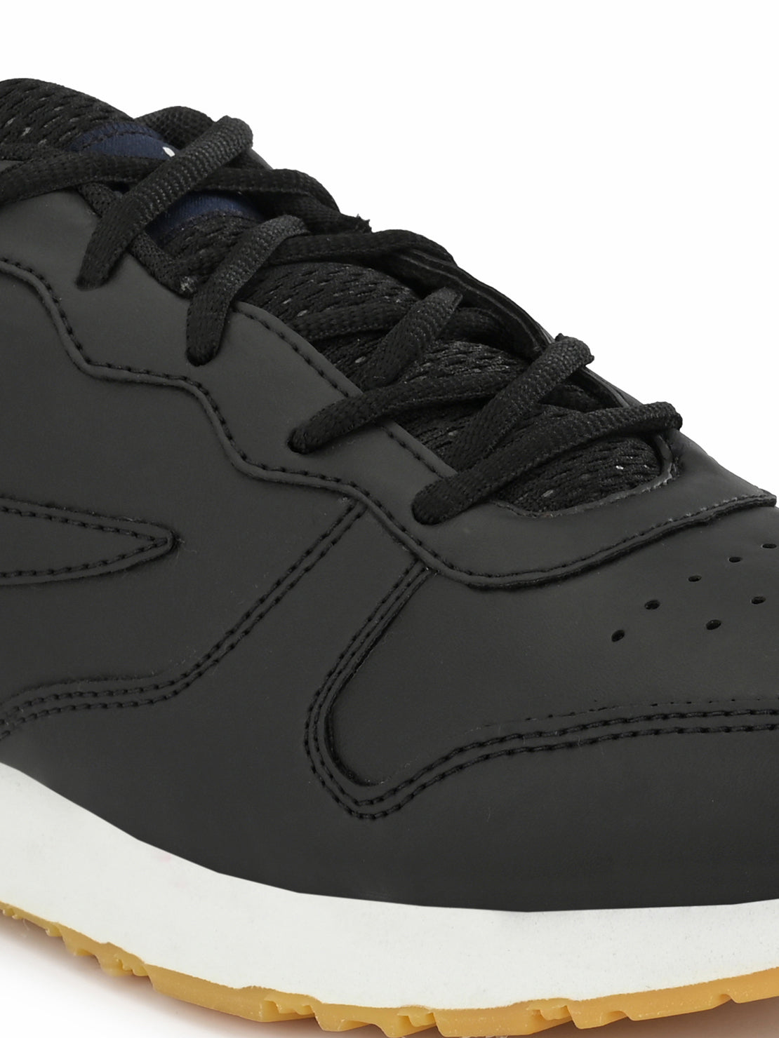 Hirolas® Men's Black Multisports Lace Up Sneaker Sport Shoes (HRL1953BHN)