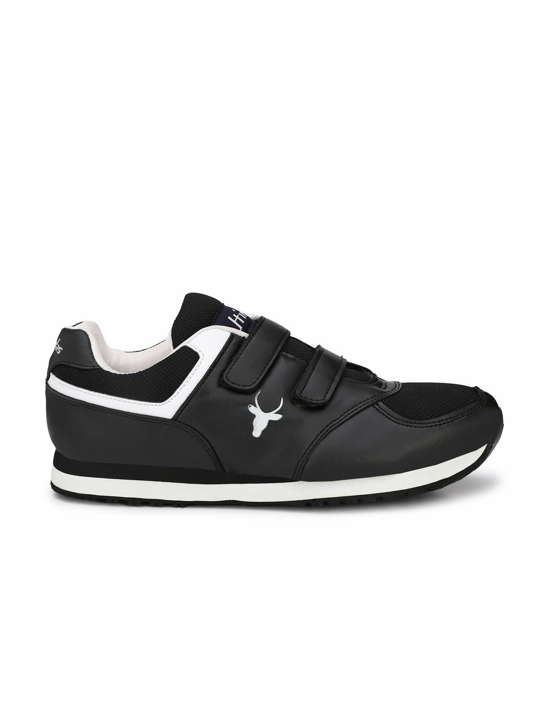 Hirolas® Men's Blue Multisports Velcro Sneaker Sport Shoes (HRL1961BLK)