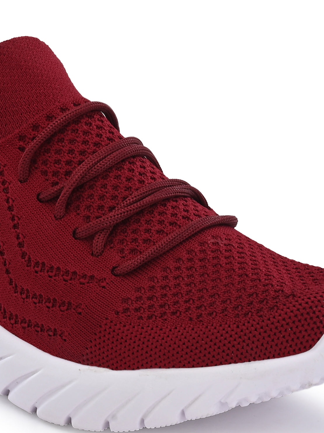 Hirolas® Women Maroon Casual Running Walking Jogging Gym comfortable Athletic Lace-Up Sports_Shoes (HRLWF02MRN)