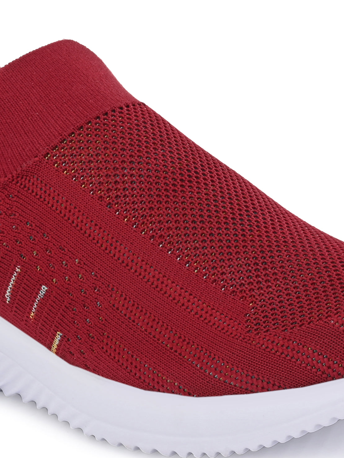 Hirolas® Women Maroon Casual Running Walking Jogging Gym comfortable Athletic Slip-On Sports_Shoes (HRLWF05MRN)