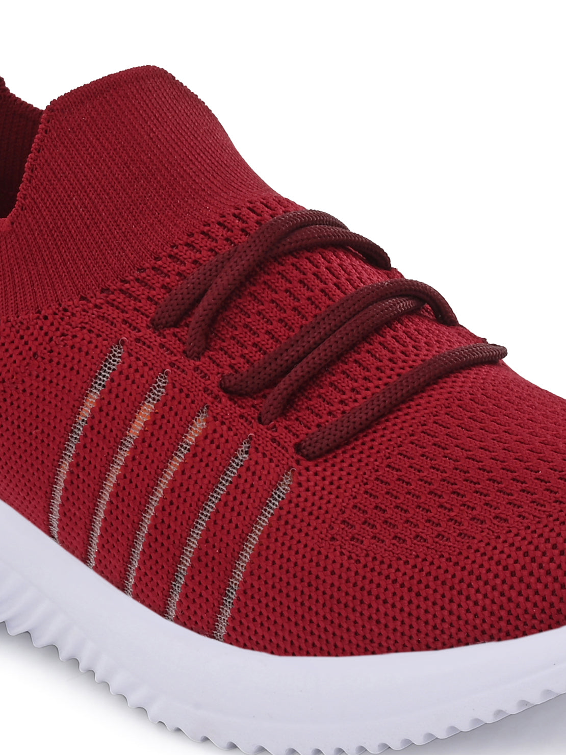 Hirolas® Women Maroon Casual Running Walking Jogging Gym comfortable Athletic Lace-Up Sports_Shoes (HRLWF06MRN)