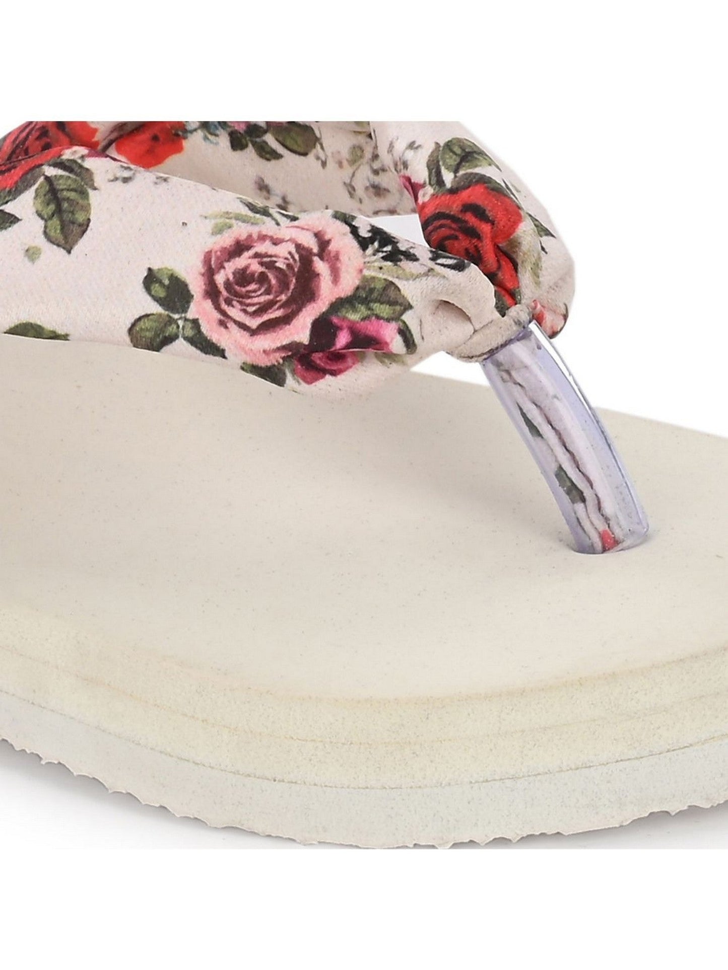 Hirolas® Women Multi-color Printed Thong Flip_Flops (HROWFF05WHT)