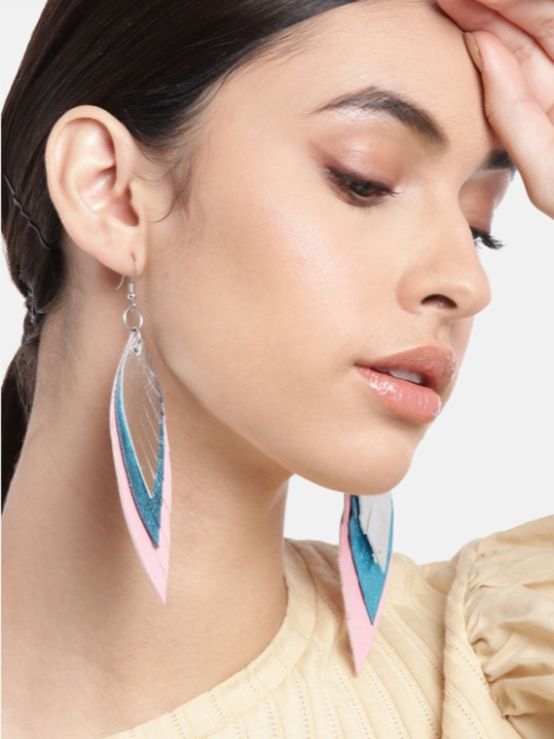 Aady Austin WOMEN Jewellery Earing set (ASSGE22_pink)