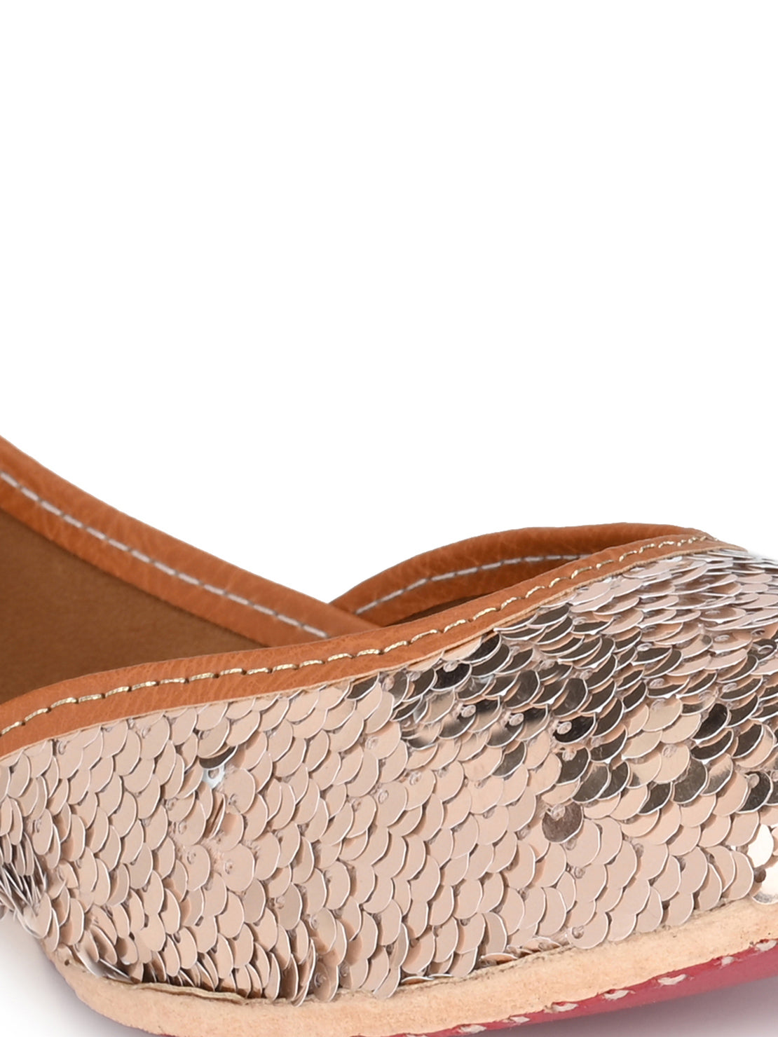 Aady Austin Women Copper Trendy Ethnic Jutti Mojris (AUSF19046)
