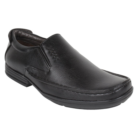Guava Men's Black Moccasin Slip On Dress Formal Shoes (GV15JA312)