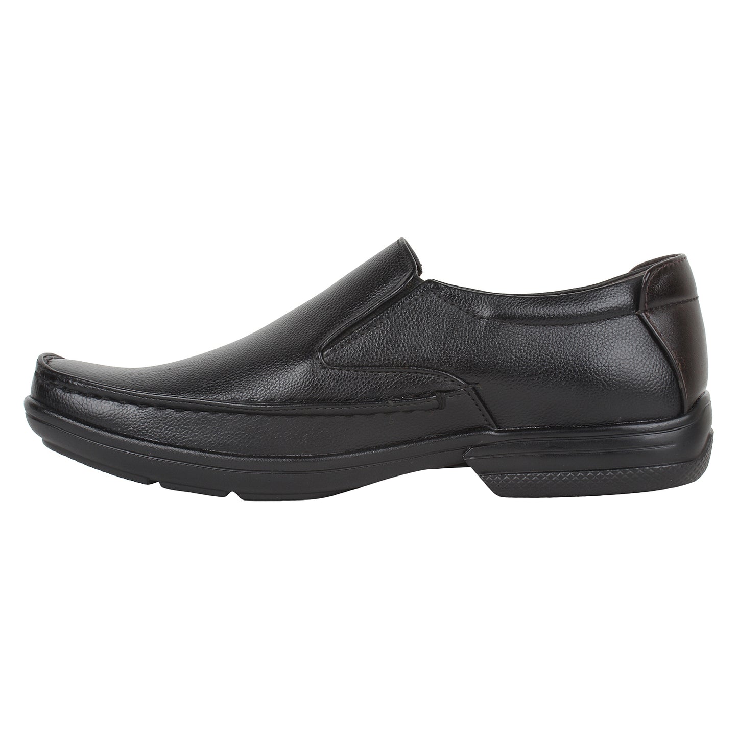 Guava Men's Black Moccasin Slip On Dress Formal Shoes (GV15JA312)