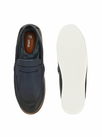 Guava Men's Blue Light Casual Slip On Driving Loafers (GV15JA456)
