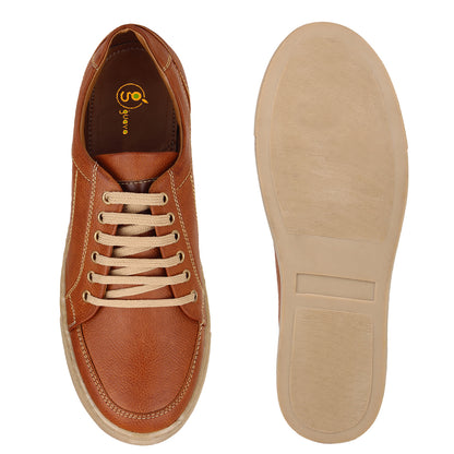 Guava Men's Tan Draco Casual Lace Up Sneaker (GV15JA481)