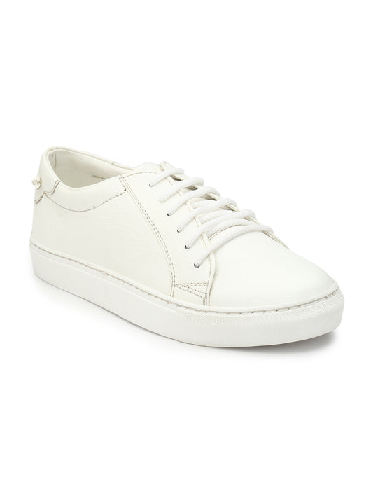 Guava Men's White Hepner Lace Up Sneaker (GV15JA510)