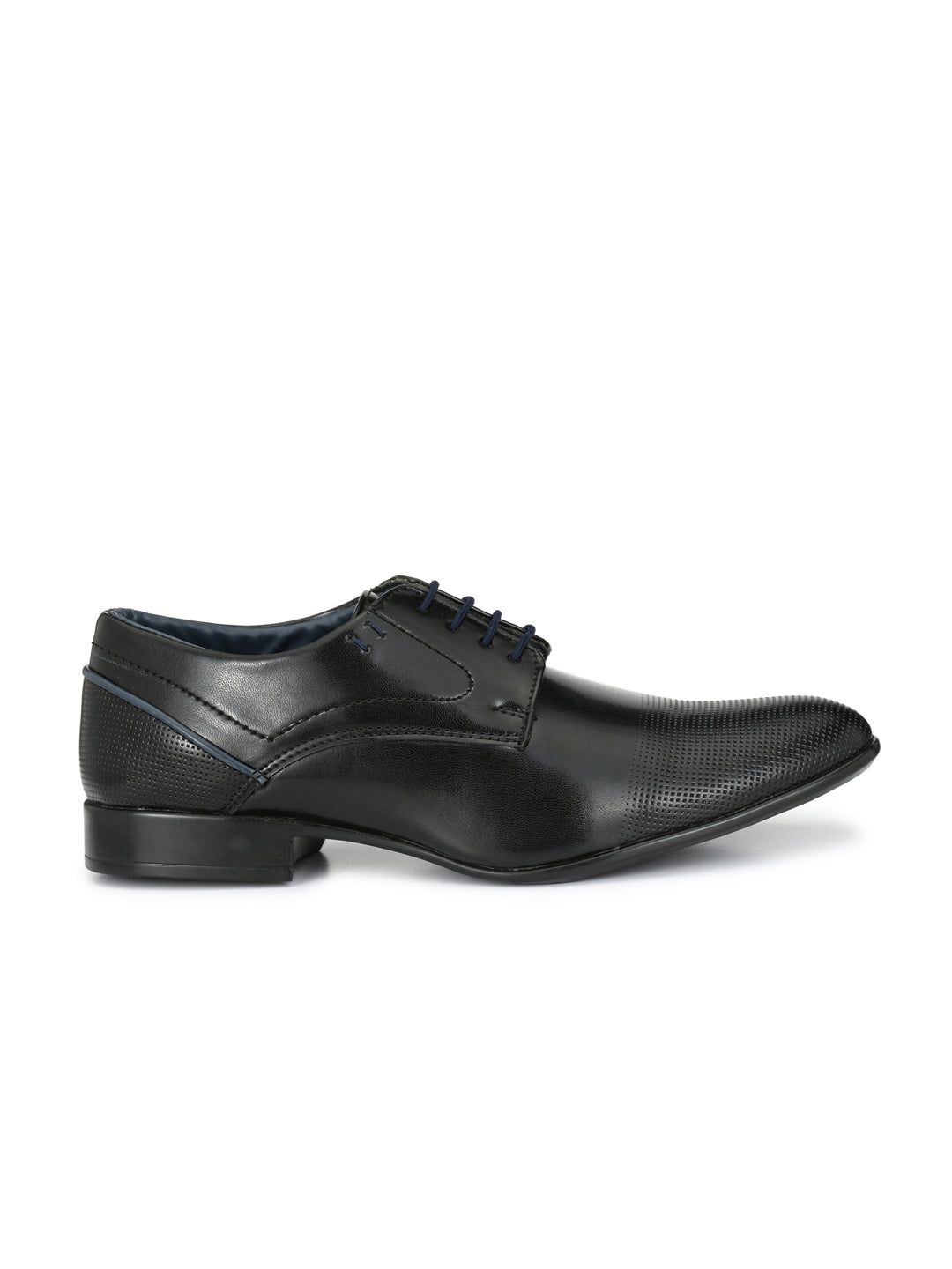 Guava Men's Black Derby Lace Up Formal Shoes (GV15JA525)