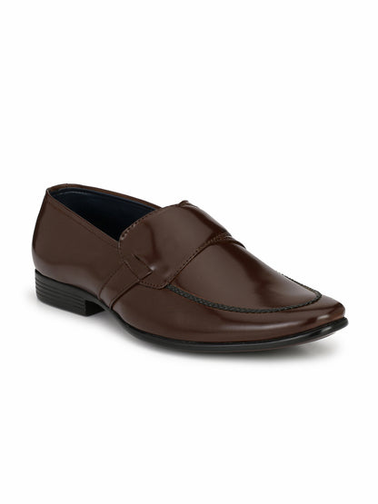 Guava Men's Brown Slip On Semi Formal Shoes (GV15JA575)