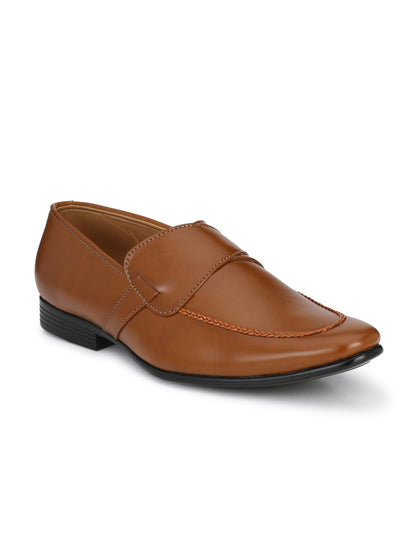 Guava Men's Tan Slip On Semi Formal Shoes (GV15JA576)