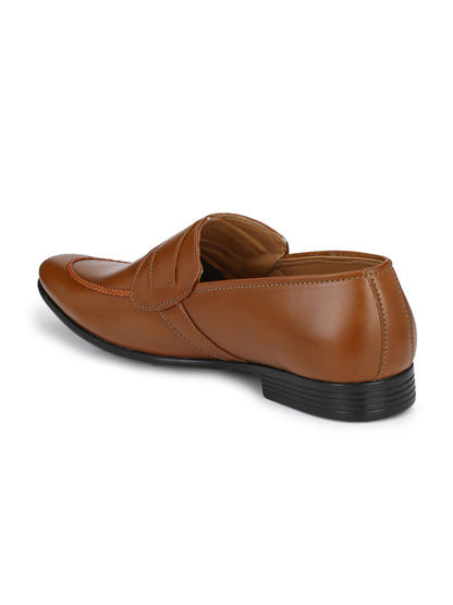 Guava Men's Tan Slip On Semi Formal Shoes (GV15JA576)