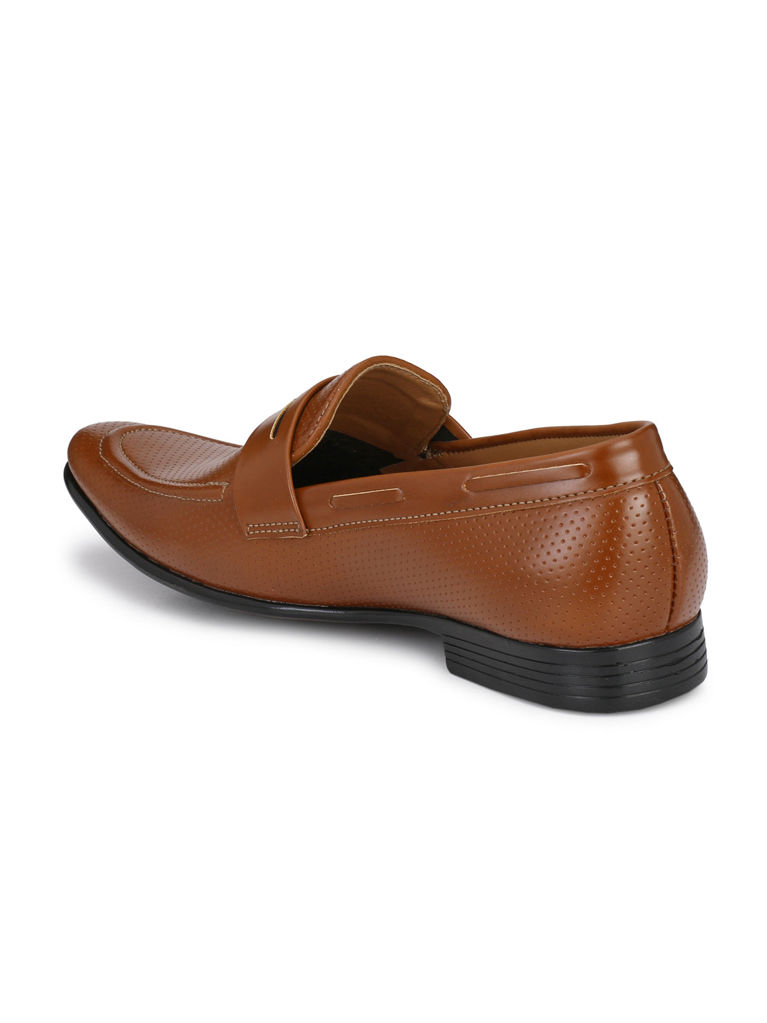 Guava Men's Tan Penny Slip On Formal Shoes (GV15JA578)