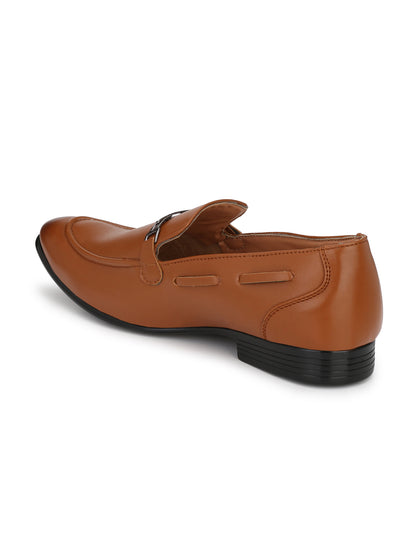 Guava Men's Tan Penny Slip On Formal Shoes (GV15JA625)