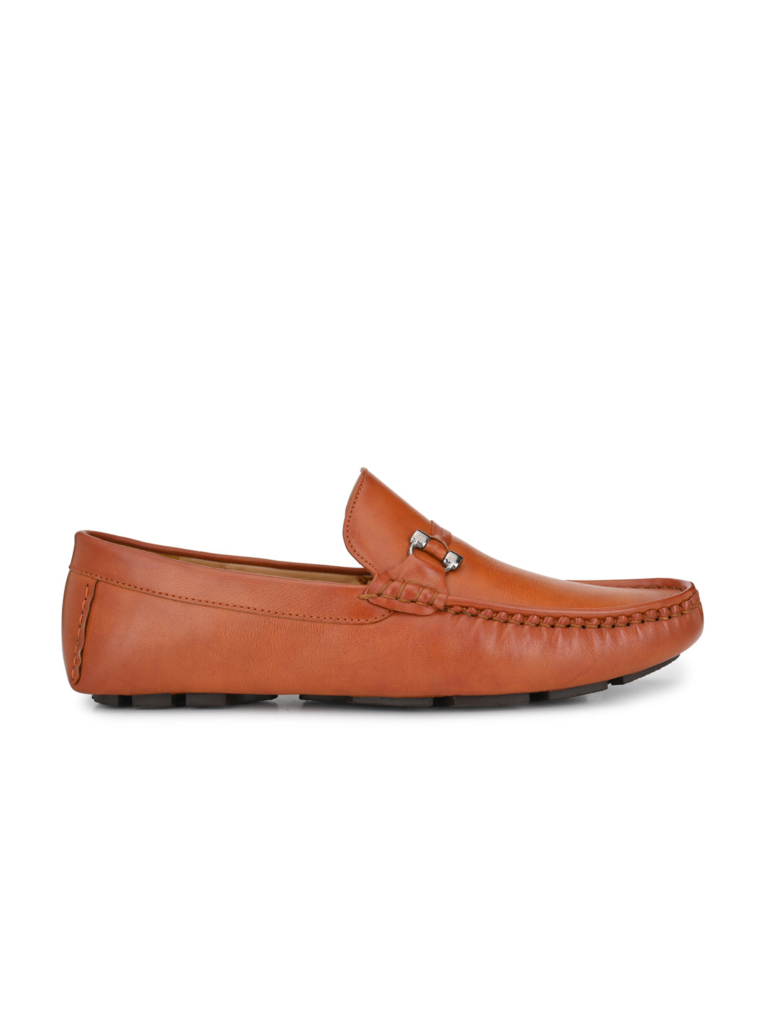 Guava Men's Tan Stylish Slip On Driving Loafers (GV15JA670)