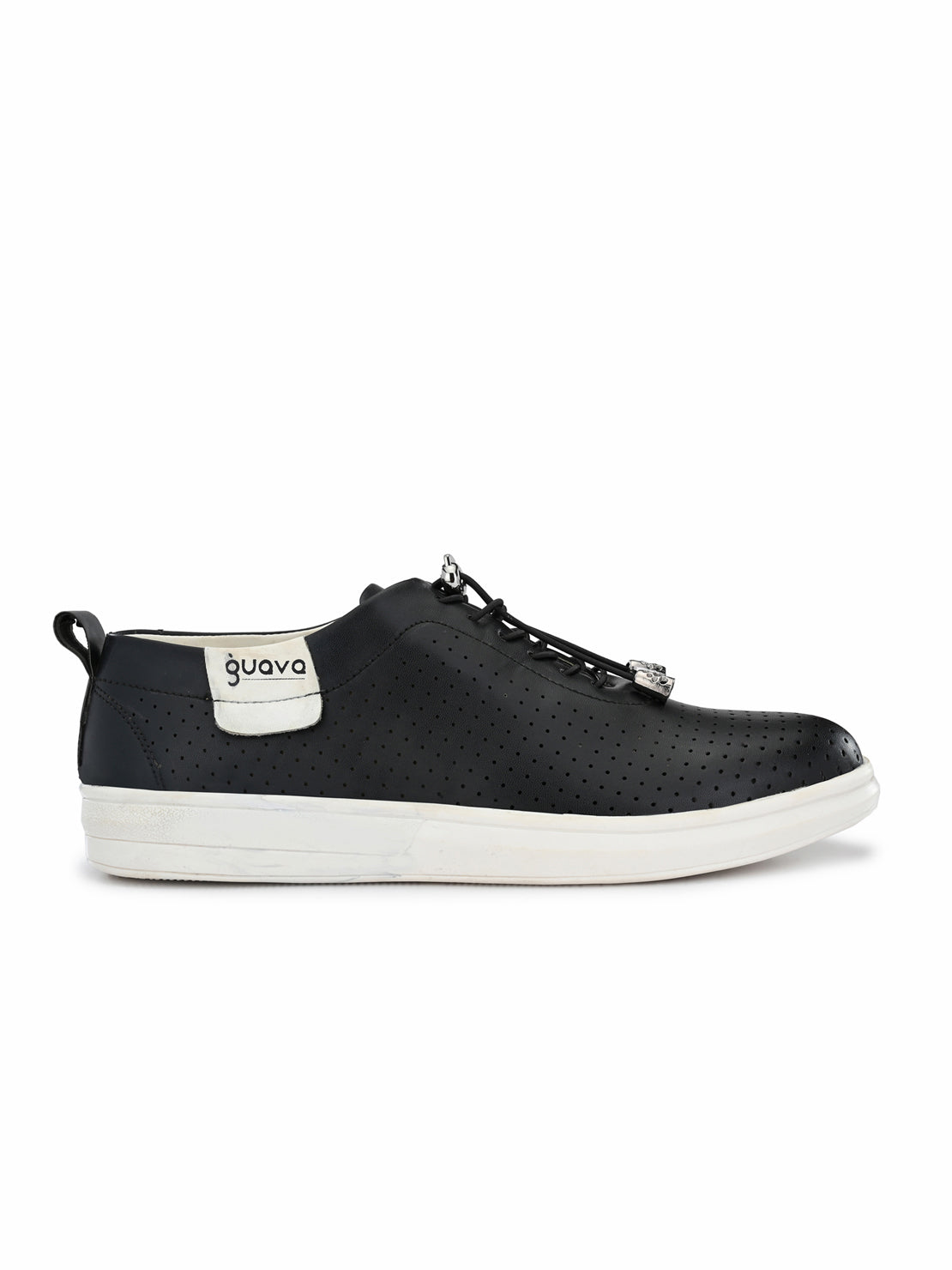 Guava Men's Black Casual Stylo Lace Up Sneaker (GV15JA681)