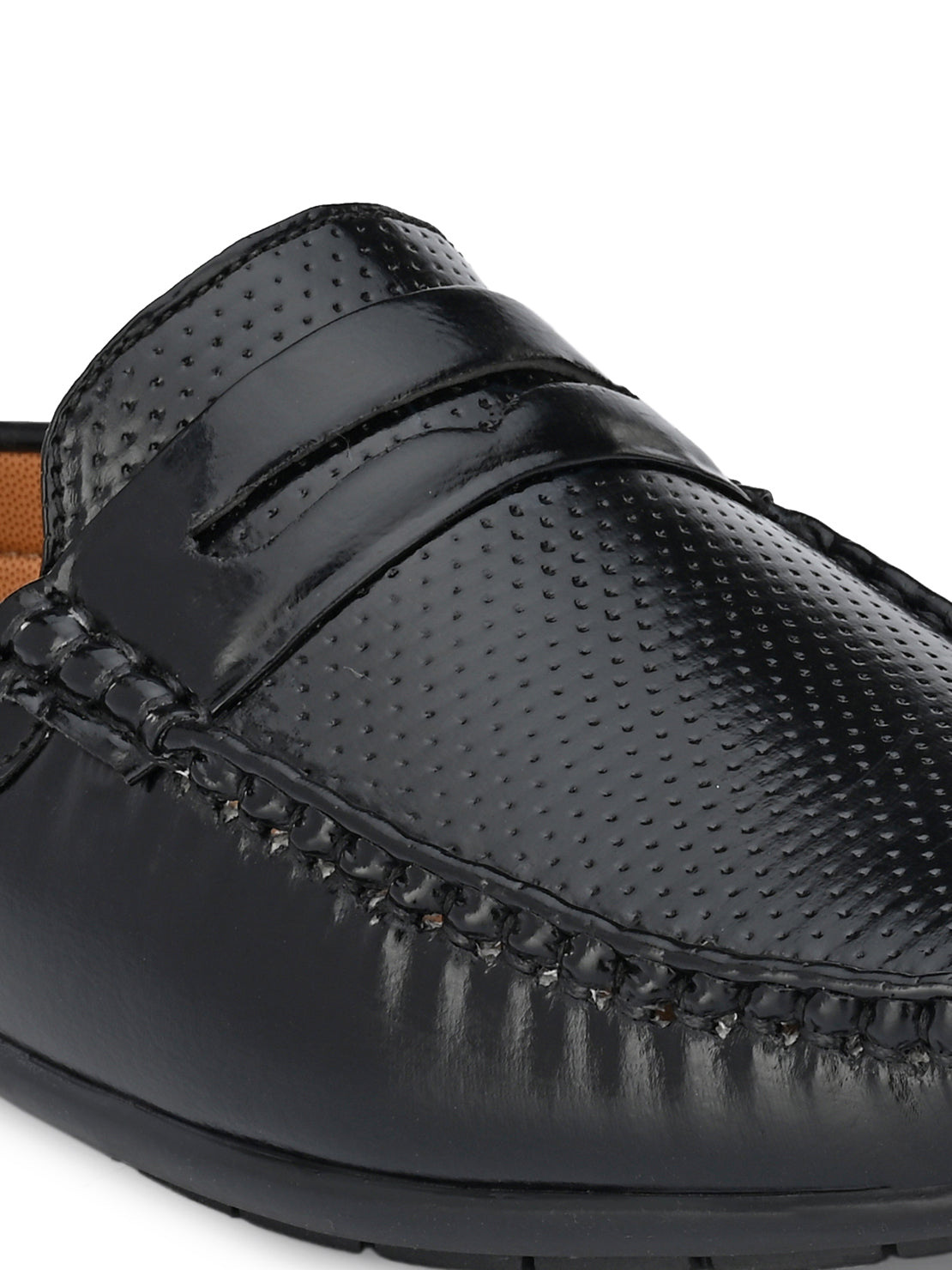 Guava Men's Black Casual Mule Slip On Loafers (GV15JA726)