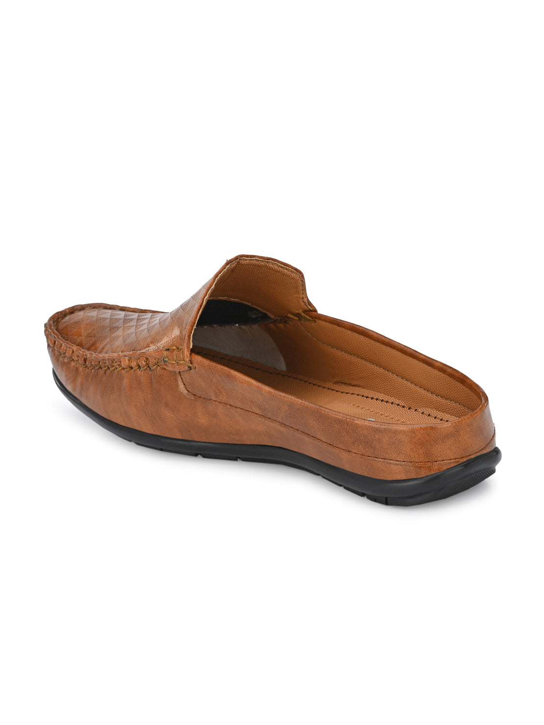 Guava Men's Tan Casual Mule Slip On Loafers (GV15JA731)