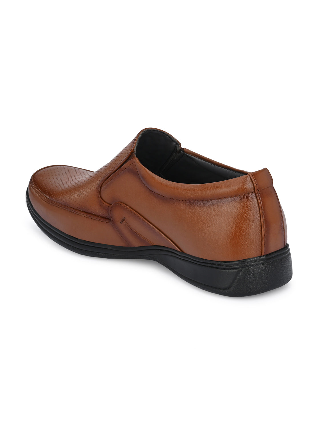Guava Men's Brown Slip On Formal Shoes (GV15JA739)