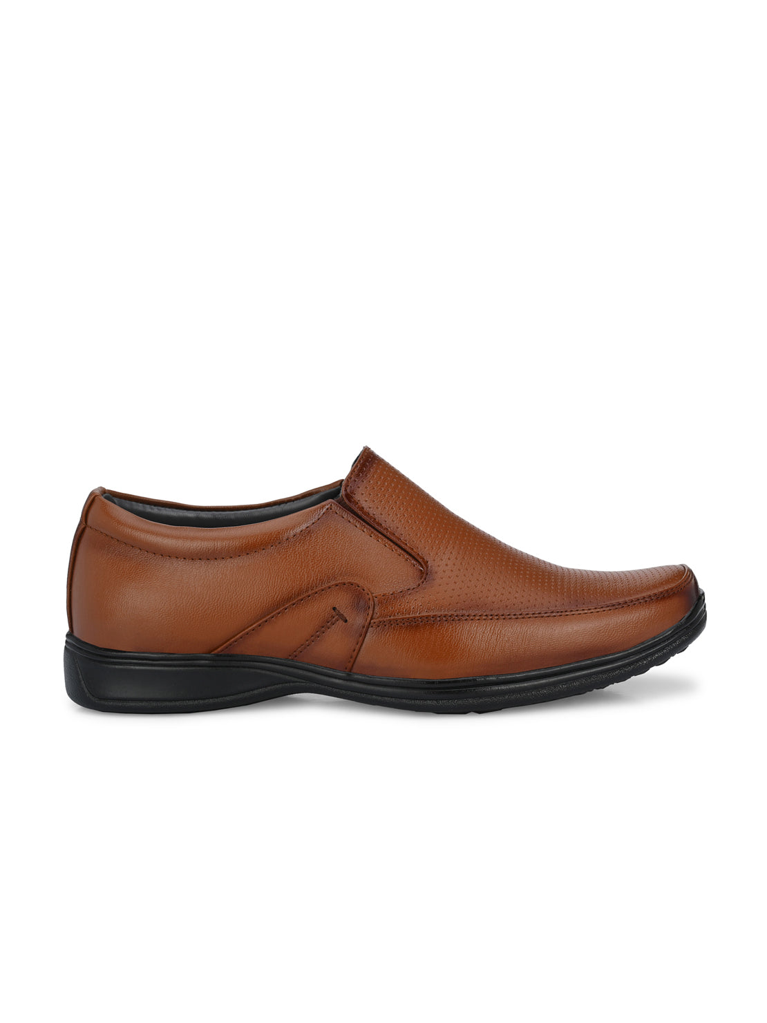 Guava Men's Brown Slip On Formal Shoes (GV15JA739)