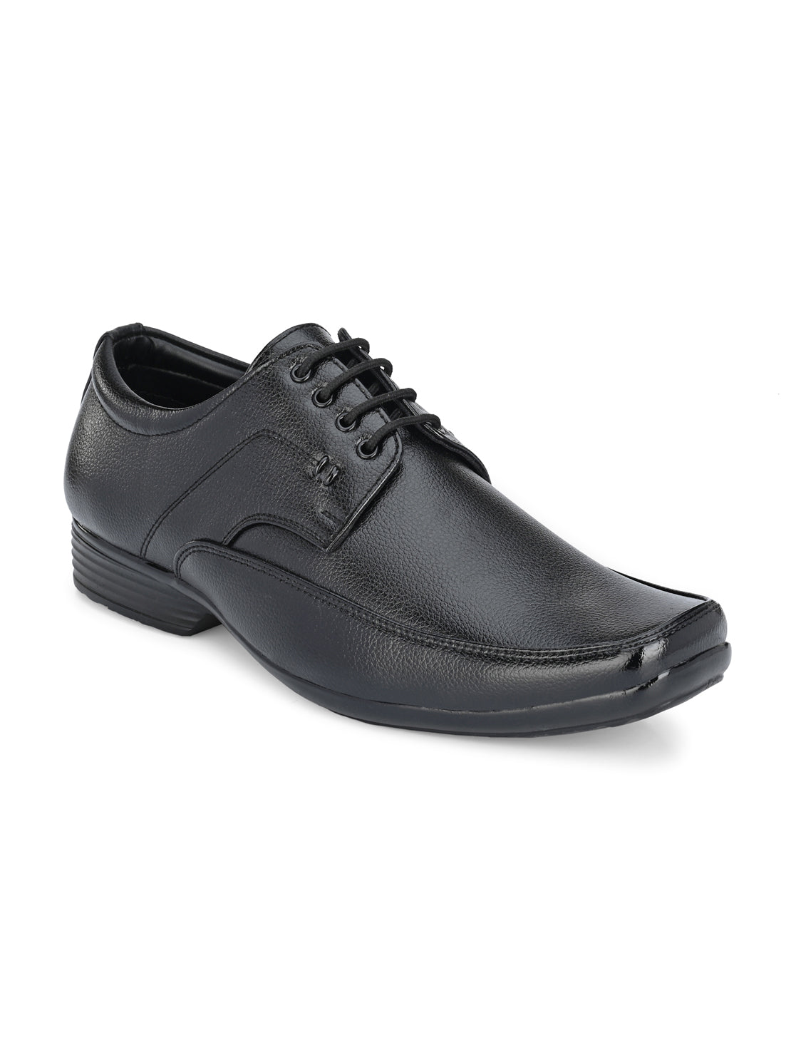 Guava Men's Black Derby Lace Up Formal Shoes (GV15JA741)