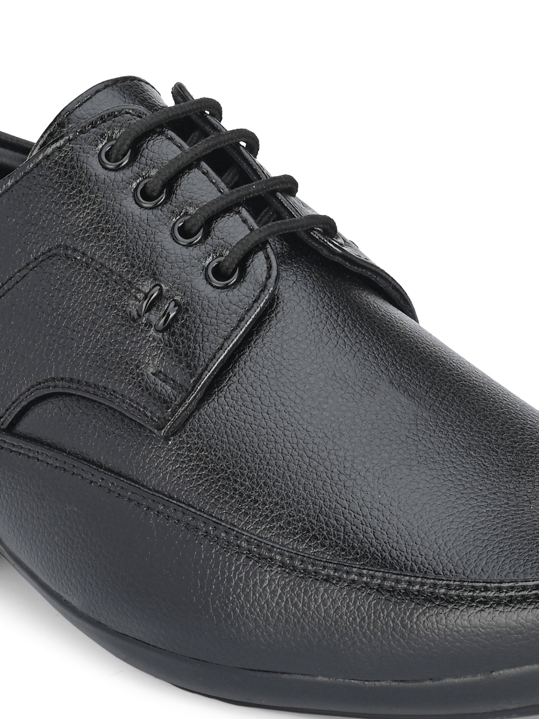 Guava Men's Black Derby Lace Up Formal Shoes (GV15JA741)