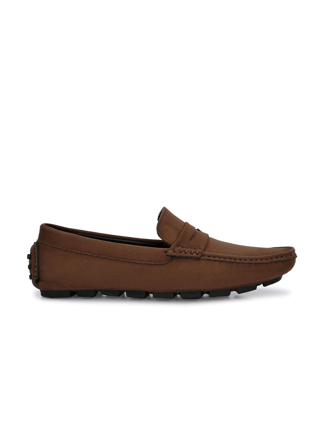 Guava Men's Brown Casual Slip On Driving Loafers (GV15JA752)
