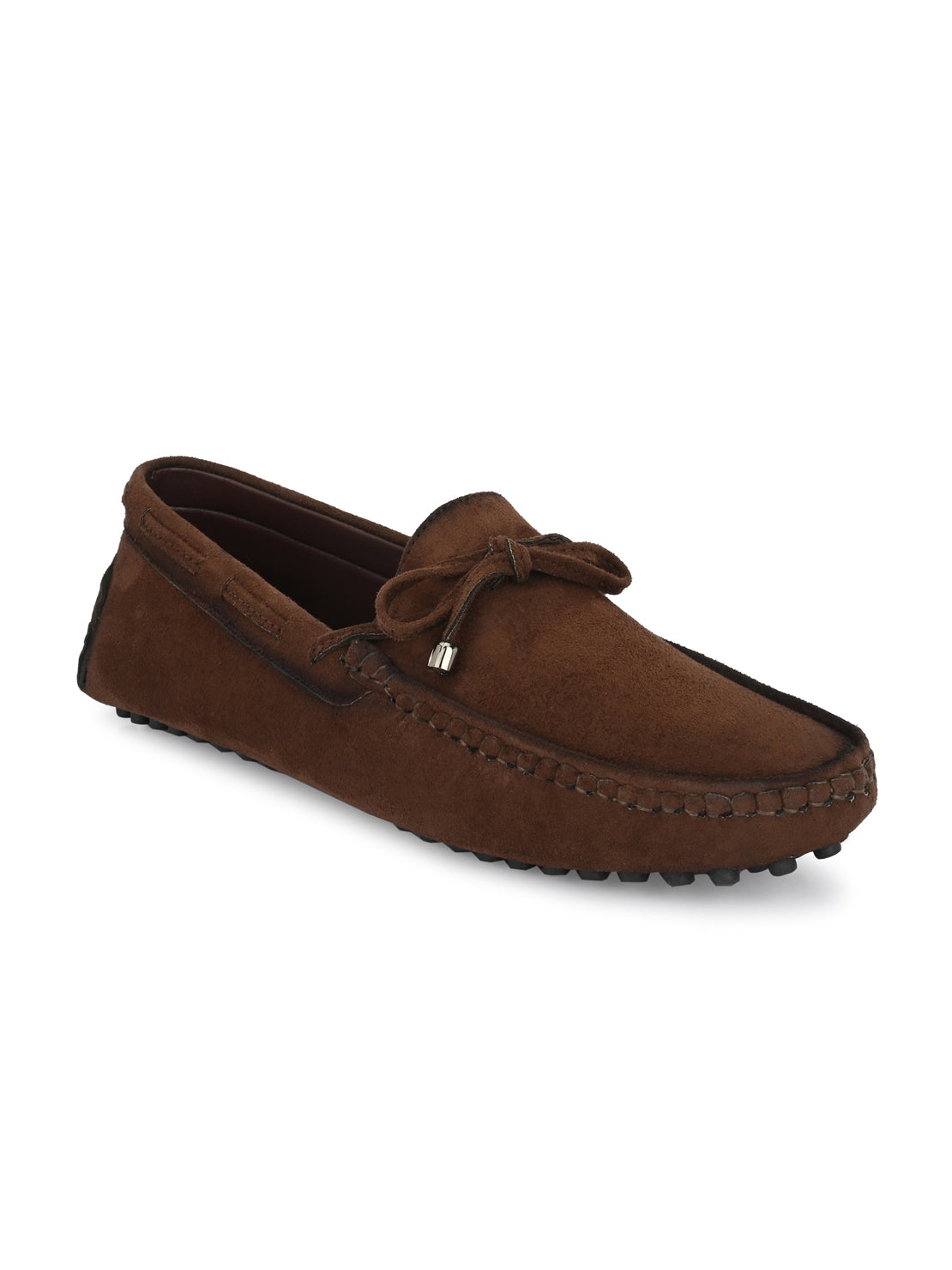 Guava Men's Brown Casual Slip On Driving Loafers (GV15JA757)