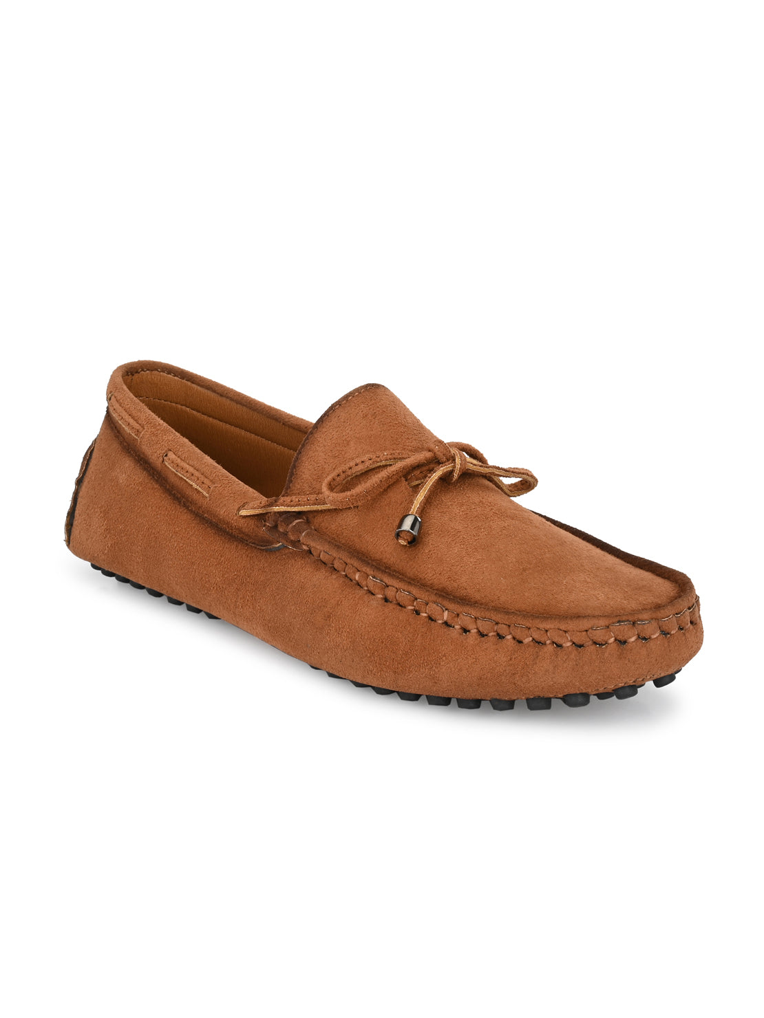 Guava Men's Tan Casual Slip On Driving Loafers (GV15JA758)