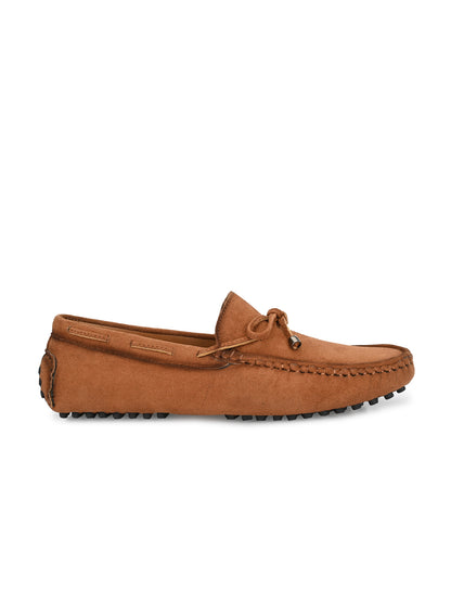 Guava Men's Tan Casual Slip On Driving Loafers (GV15JA758)