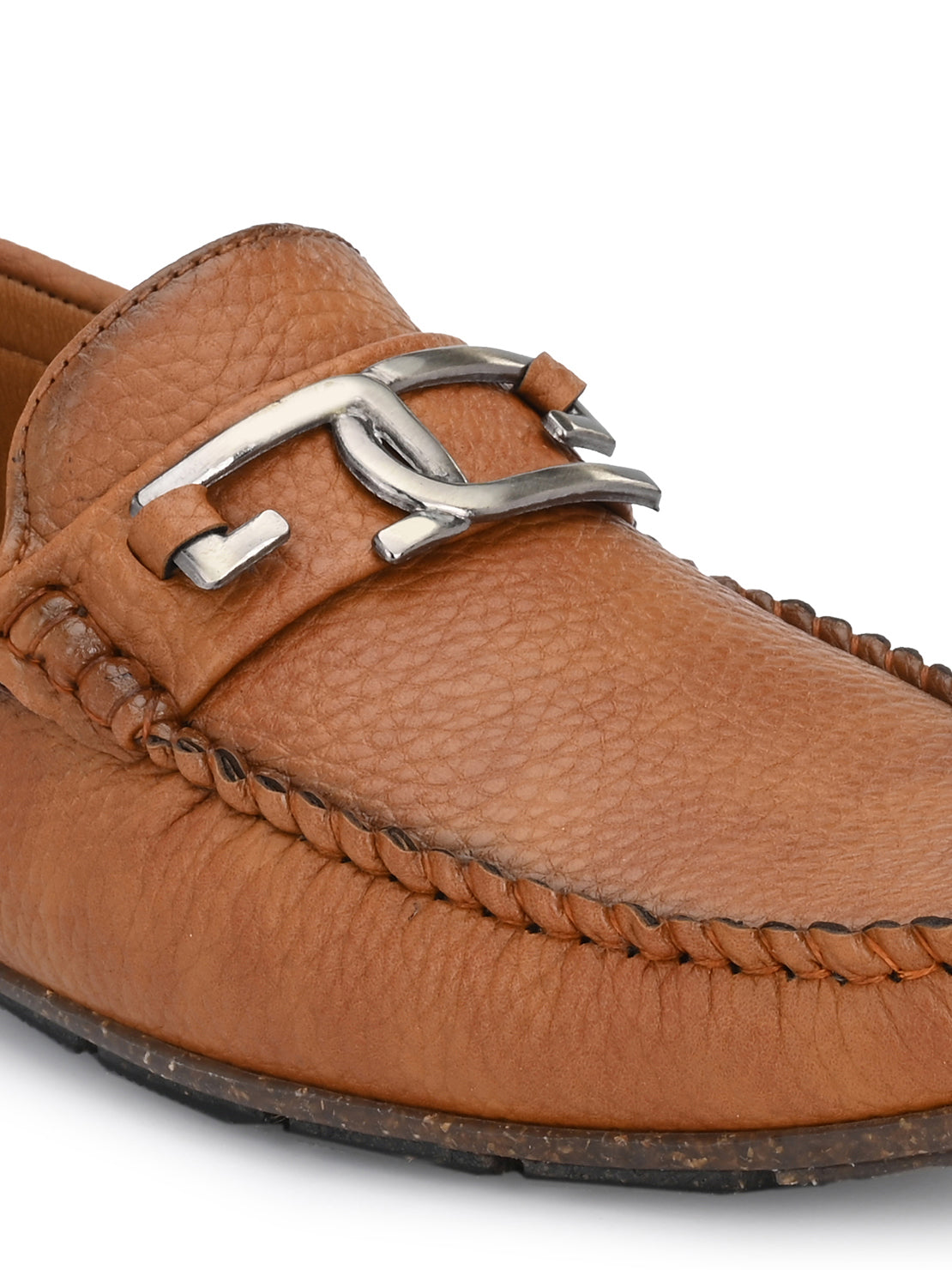 Guava Men's Tan Casual Slip On Driving Loafers (GV15JA768)