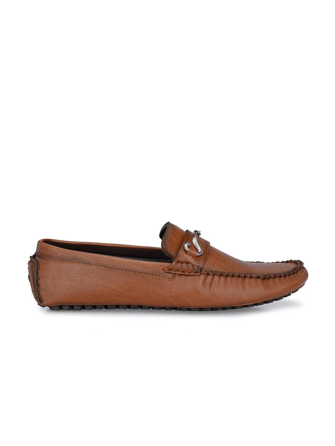 Guava Men's Tan Casual Slip On Driving Loafers (GV15JA771)