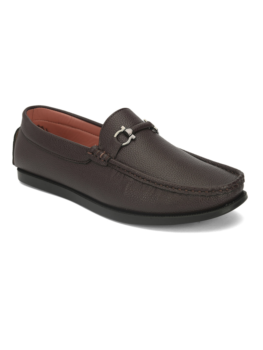 Guava Men's Brown Casual Slip On Driving Loafers (GV15JA773)