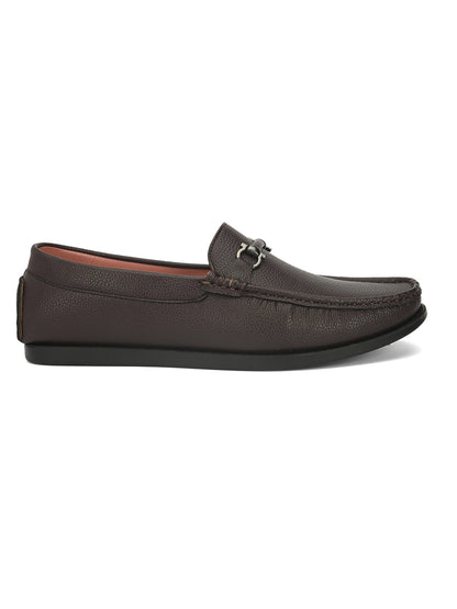 Guava Men's Brown Casual Slip On Driving Loafers (GV15JA773)