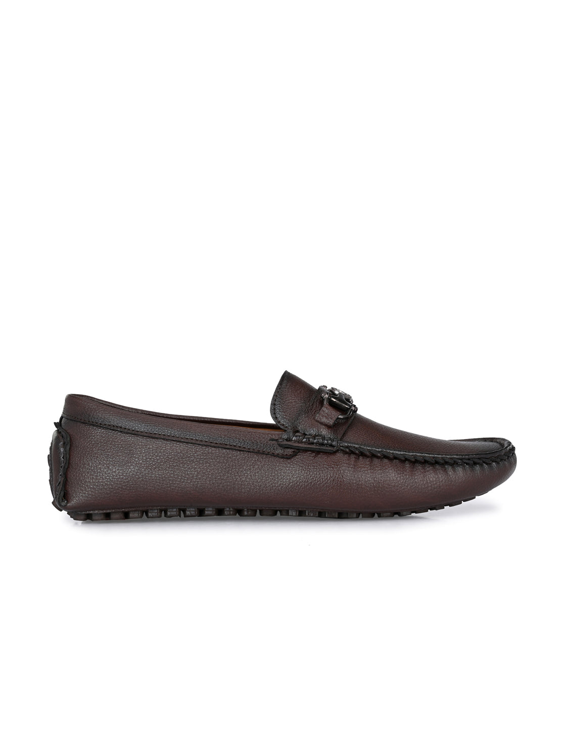 Guava Men's Brown Casual Slip On Driving Loafers (GV15JA775)