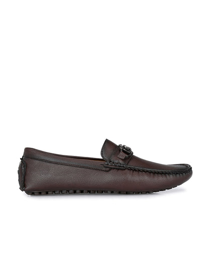 Guava Men's Brown Casual Slip On Driving Loafers (GV15JA775)