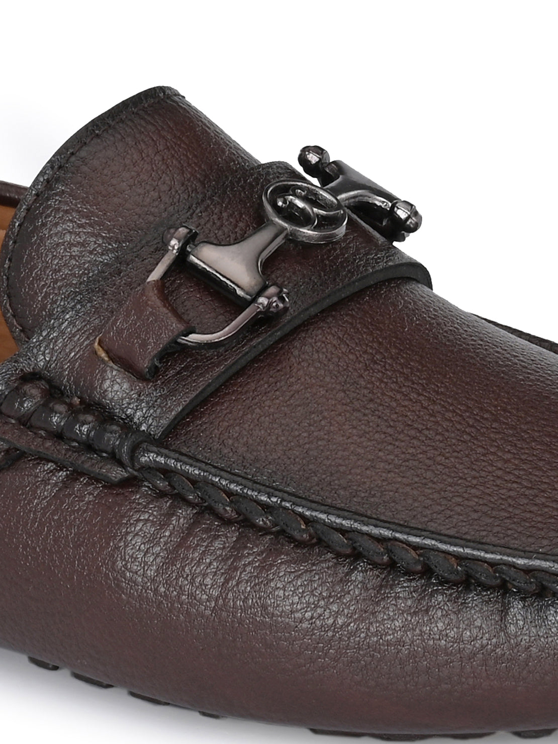 Guava Men's Brown Casual Slip On Driving Loafers (GV15JA775)