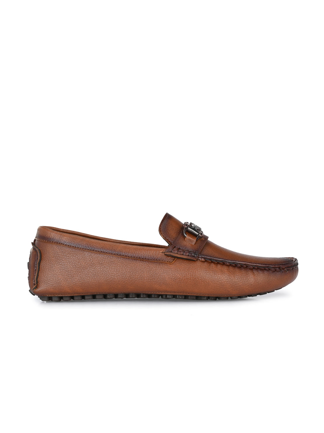 Guava Men's Tan Casual Slip On Driving Loafers (GV15JA776)