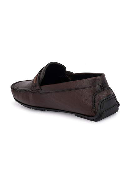 Guava Men's Brown Casual Slip On Driving Loafers (GV15JA783)