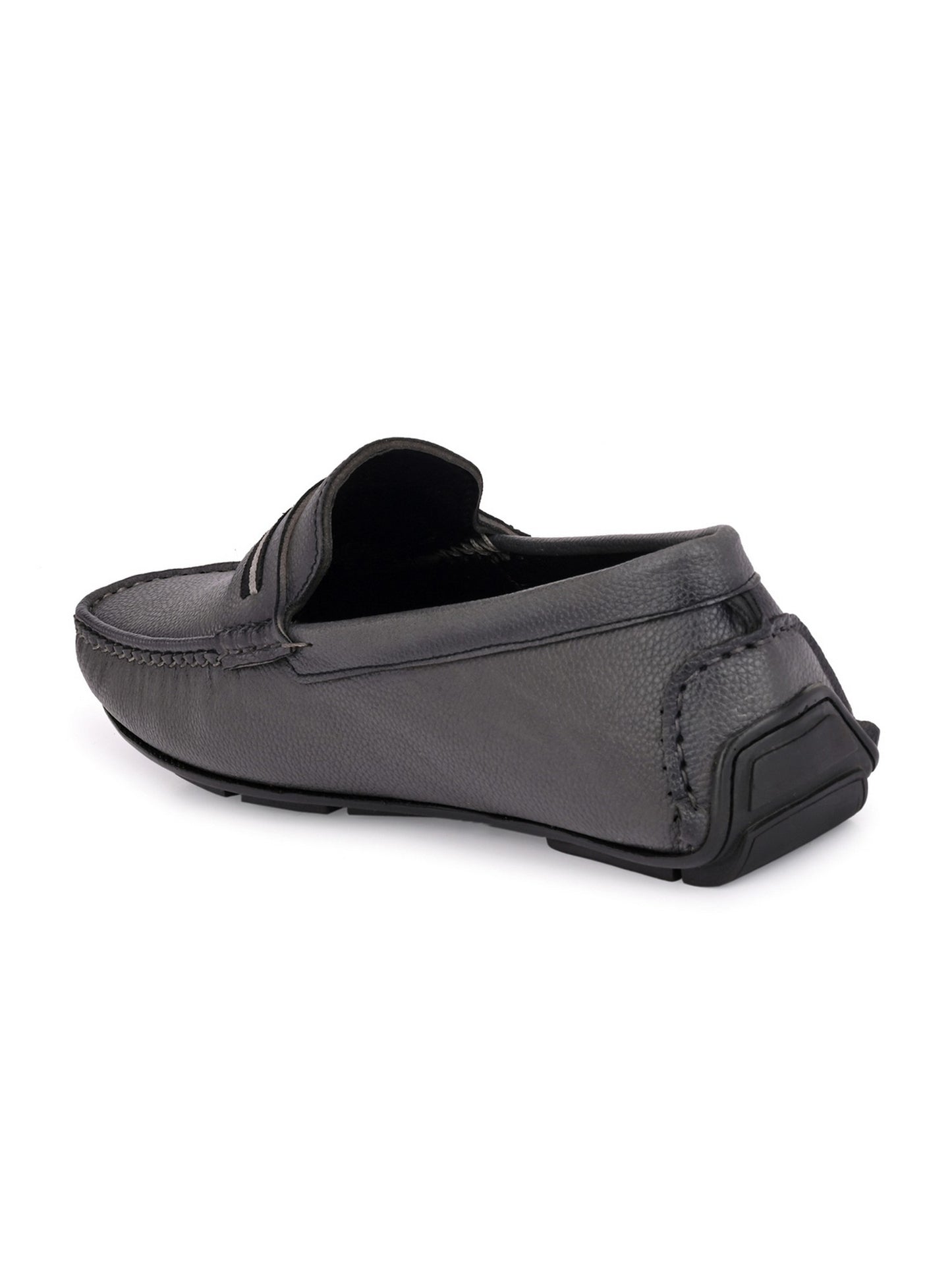 Guava Men's Grey Casual Slip On Driving Loafers (GV15JA786)